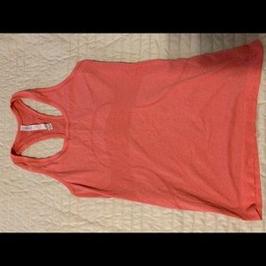 COPY - Lulu lemon coral workout top